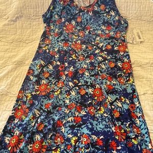 LLR Dani Dress- maxi length-floral-NWT